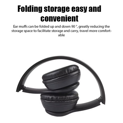 Stereo P47 Headset 5.0 Bluetooth Headset Folding Series Wireless Sports Game Headset for Huawei Xiaomi