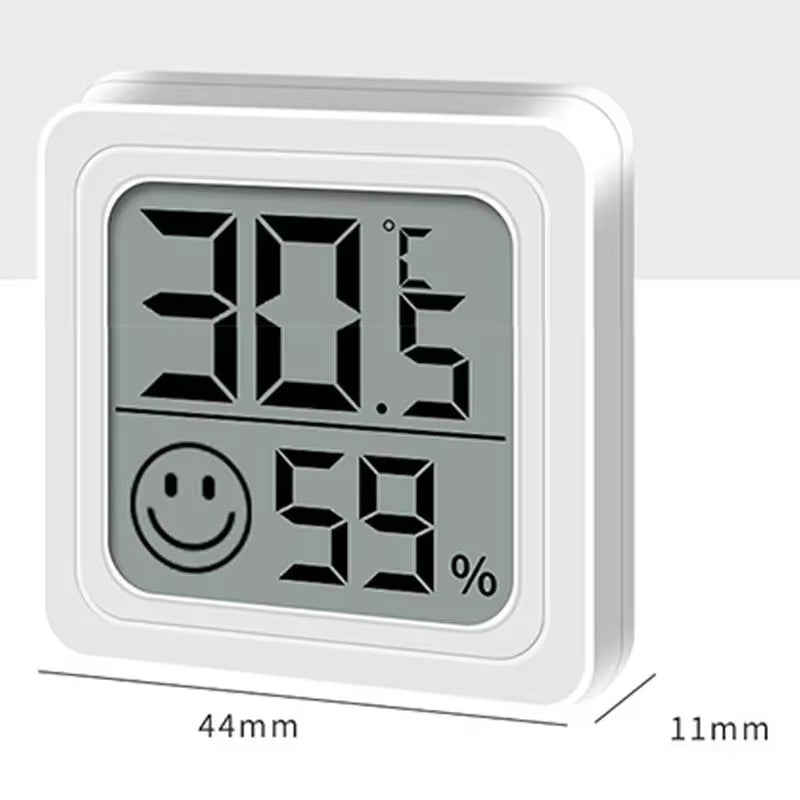 4Pcs Digital Thermometer Hygrometer Indoor Mini Temperature LCD Electronic Monitor Hygrometer Outdoor Room Baby